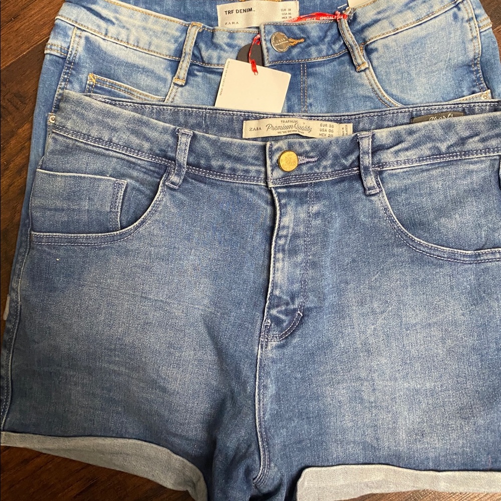 Zara Cuffed Shorts Bundle